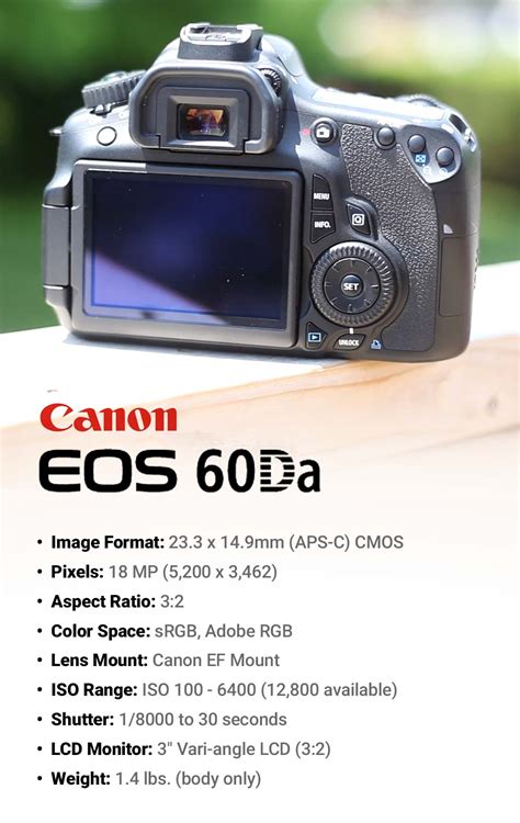 canon 60d specifications|Canon U.S.A., Inc. .